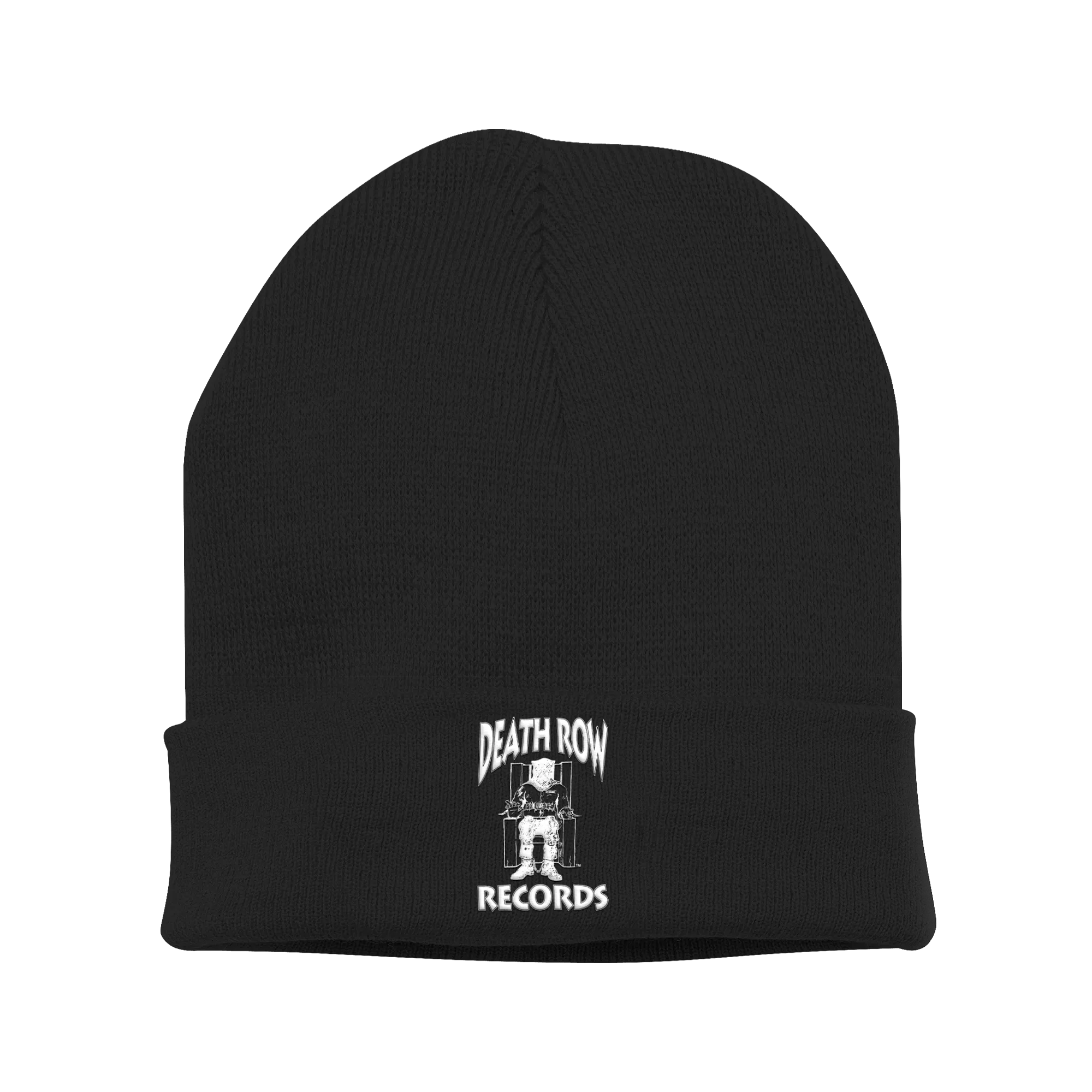 Classic Embroidered Inmate Beanie (Black)