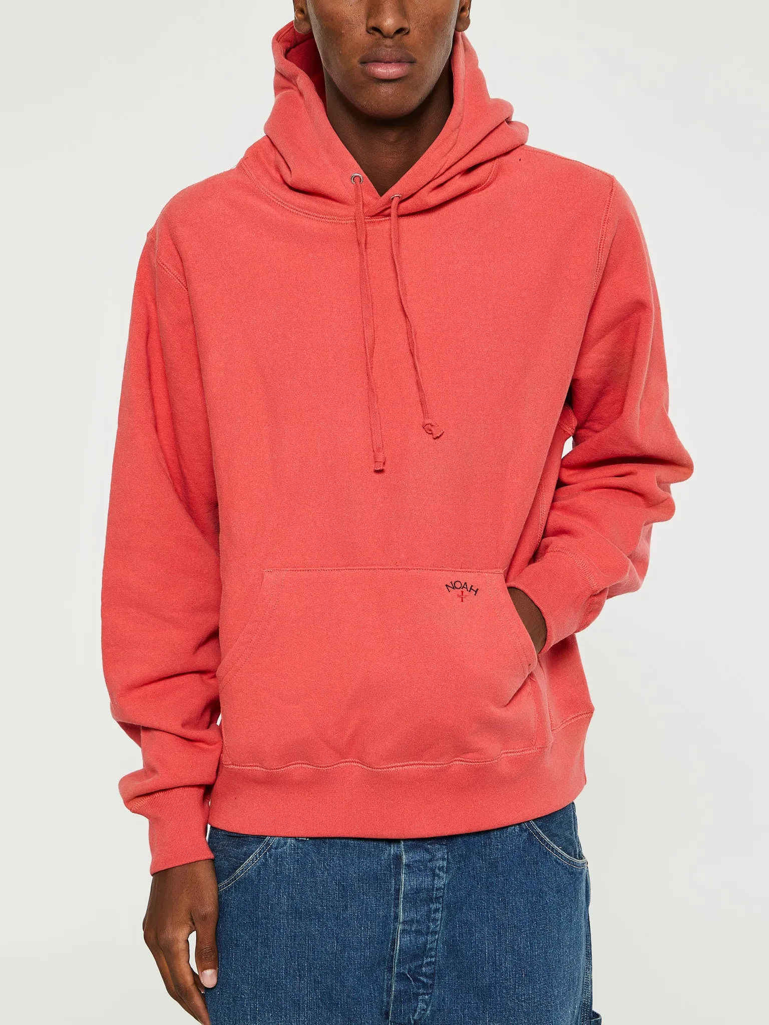 Classic Hoodie in Blush Red