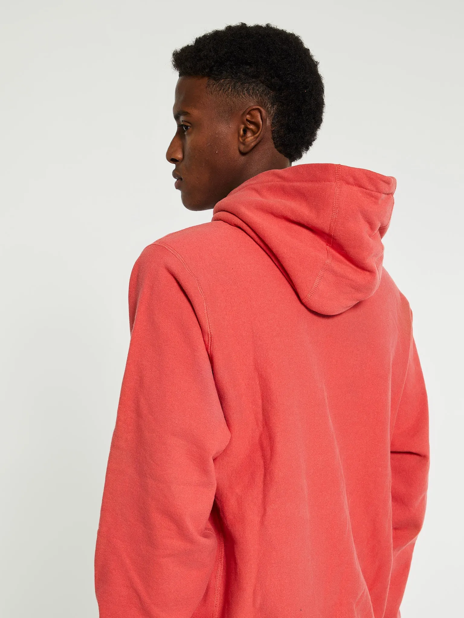 Classic Hoodie in Blush Red