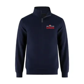 Classic Logo Embroidered Quarter Zip