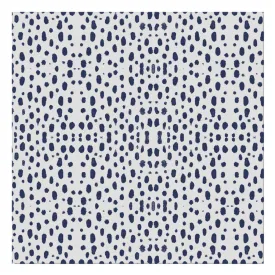 Cloth Napkins - Spots On Spots Navy  Set of 2