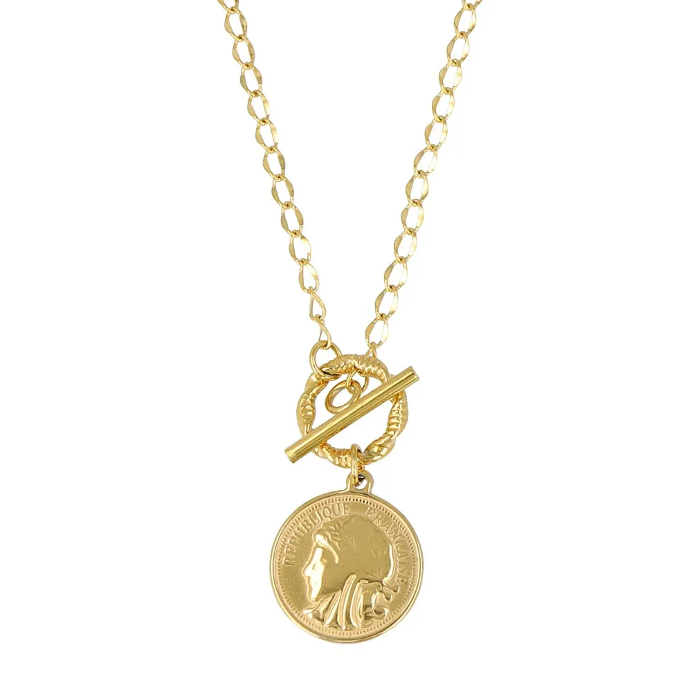 Coin Mantel Necklace