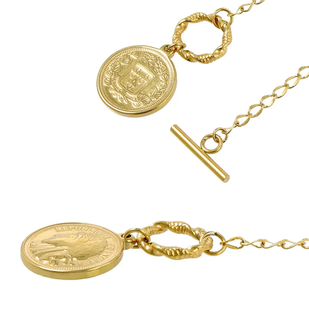 Coin Mantel Necklace