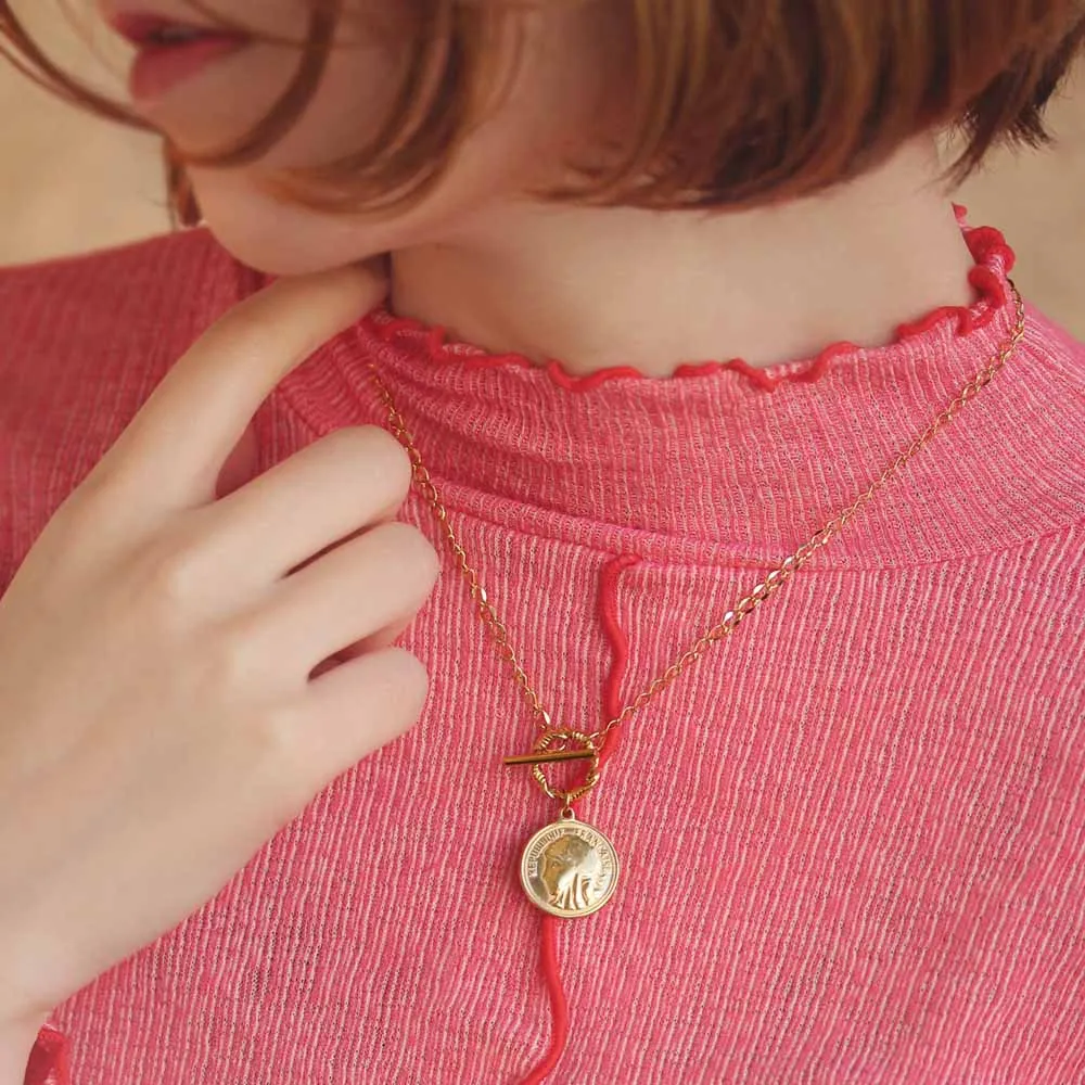 Coin Mantel Necklace