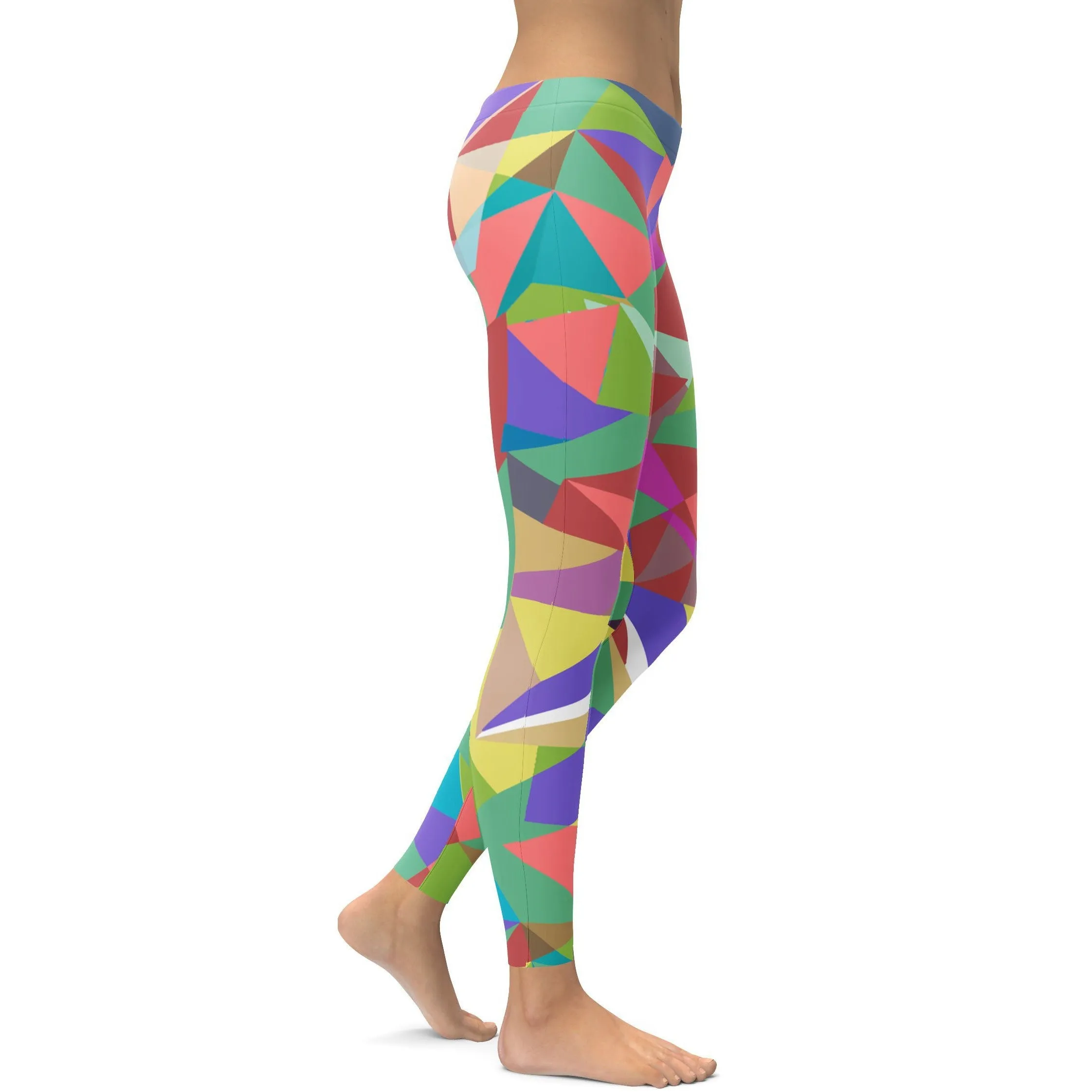 Colored Mosaic Leggings