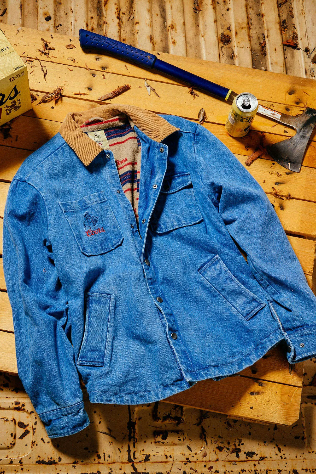 Durham Coors Colt Jacket - Washed Denim Finish