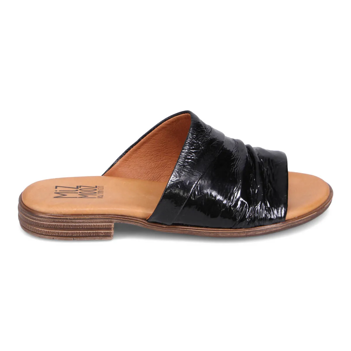 Delilah Patent Slide Sandal