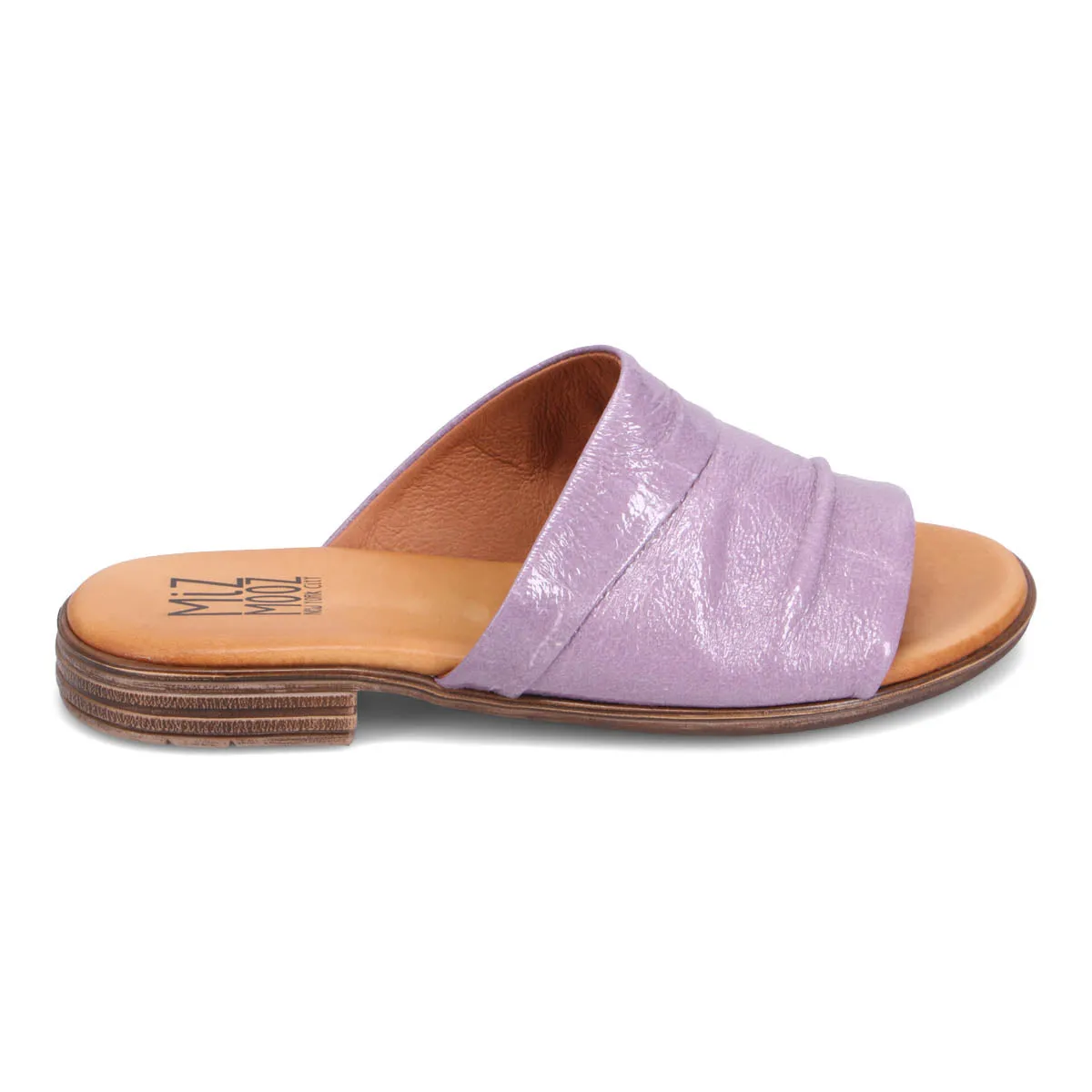 Delilah Patent Slide Sandal