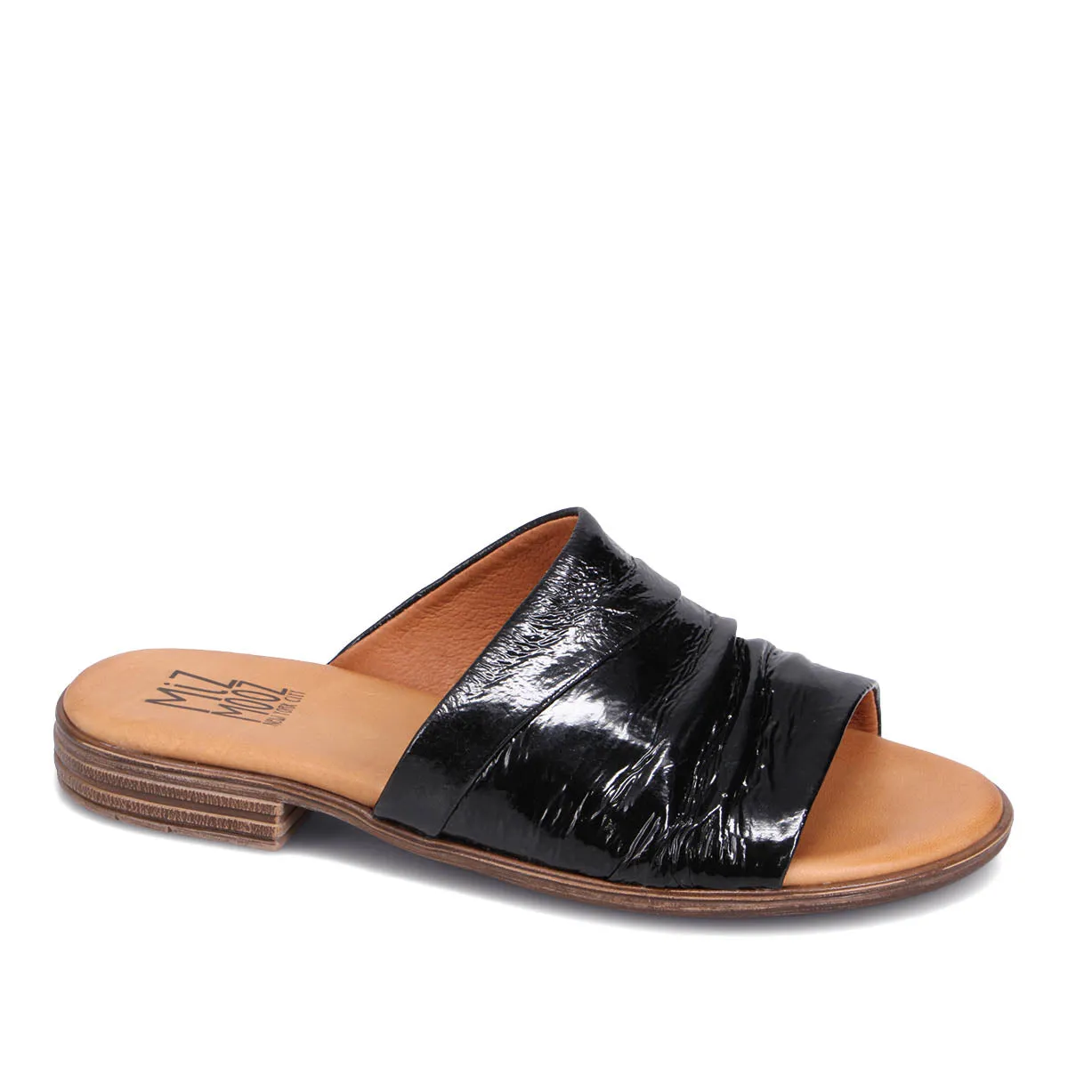 Delilah Patent Slide Sandal