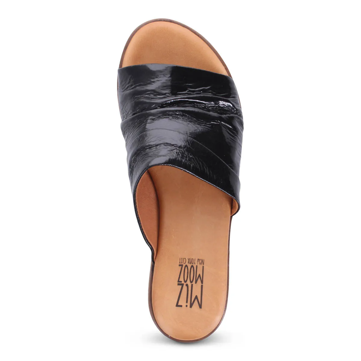 Delilah Patent Slide Sandal