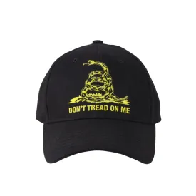 Don't Tread On Me Black Gadsden Snake Cap