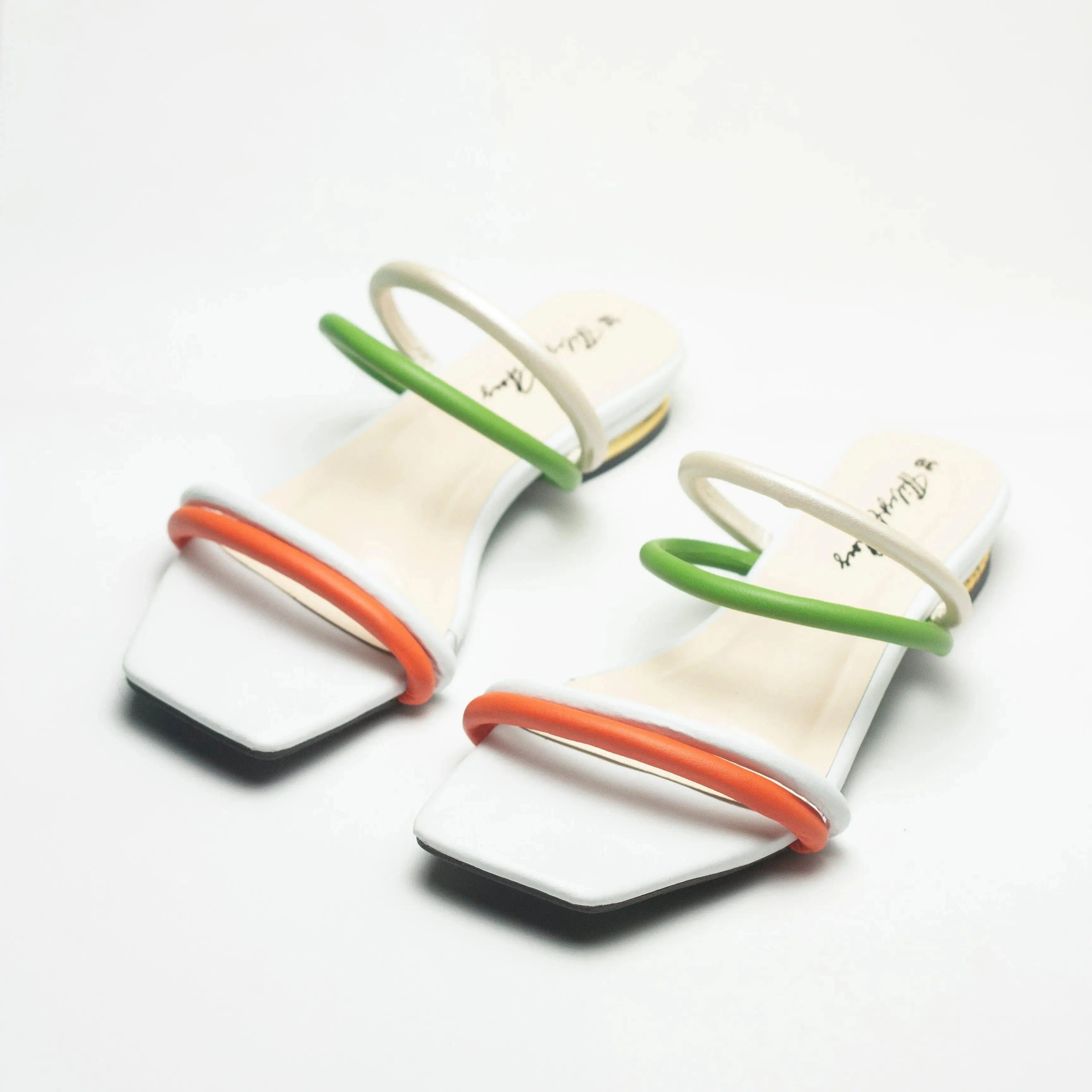 Double Wide Flat Sandals | Nawabi Shoes BD