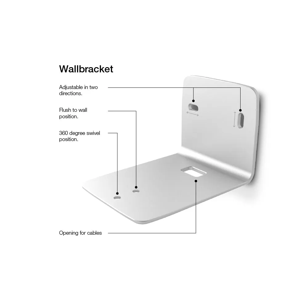 Dynaudio Xeo 2 & Xeo 10 Wall Bracket Pair