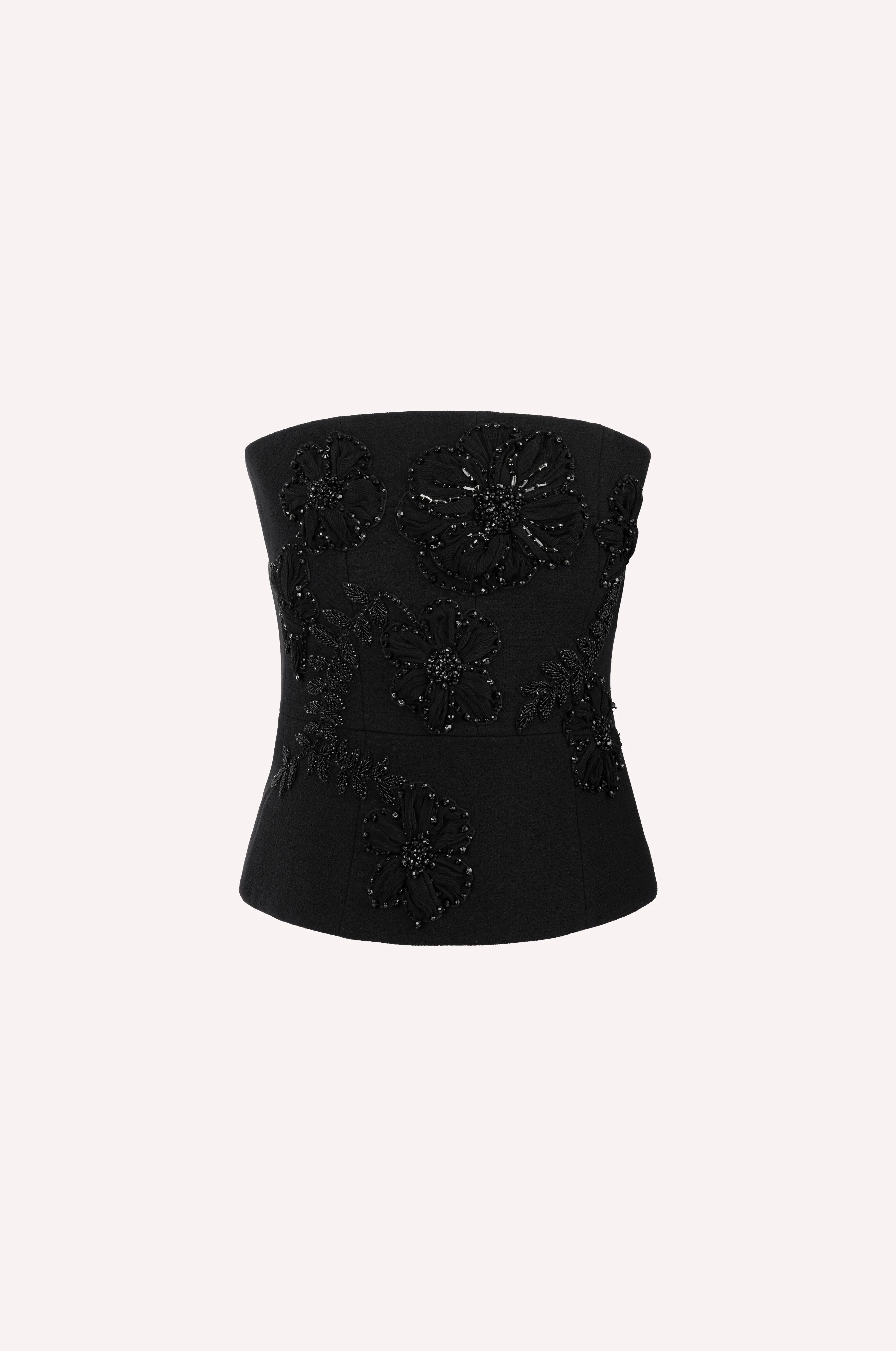 Embroidered Bustier