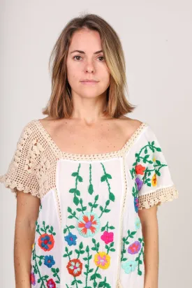 EMBROIDERED DRESS ISABELLE