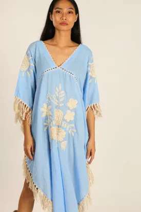 EMBROIDERED KAFTAN CASSI