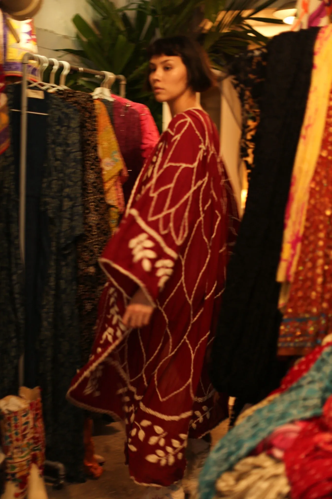 EMBROIDERED KIMONO GINEVRA