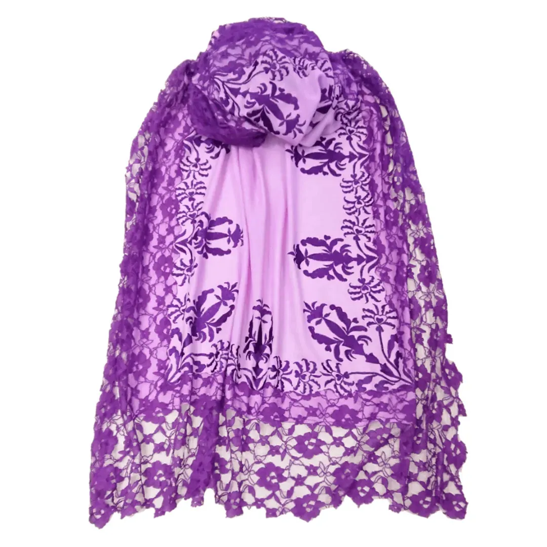 Embroidered Pashmina Cashmere Shawl