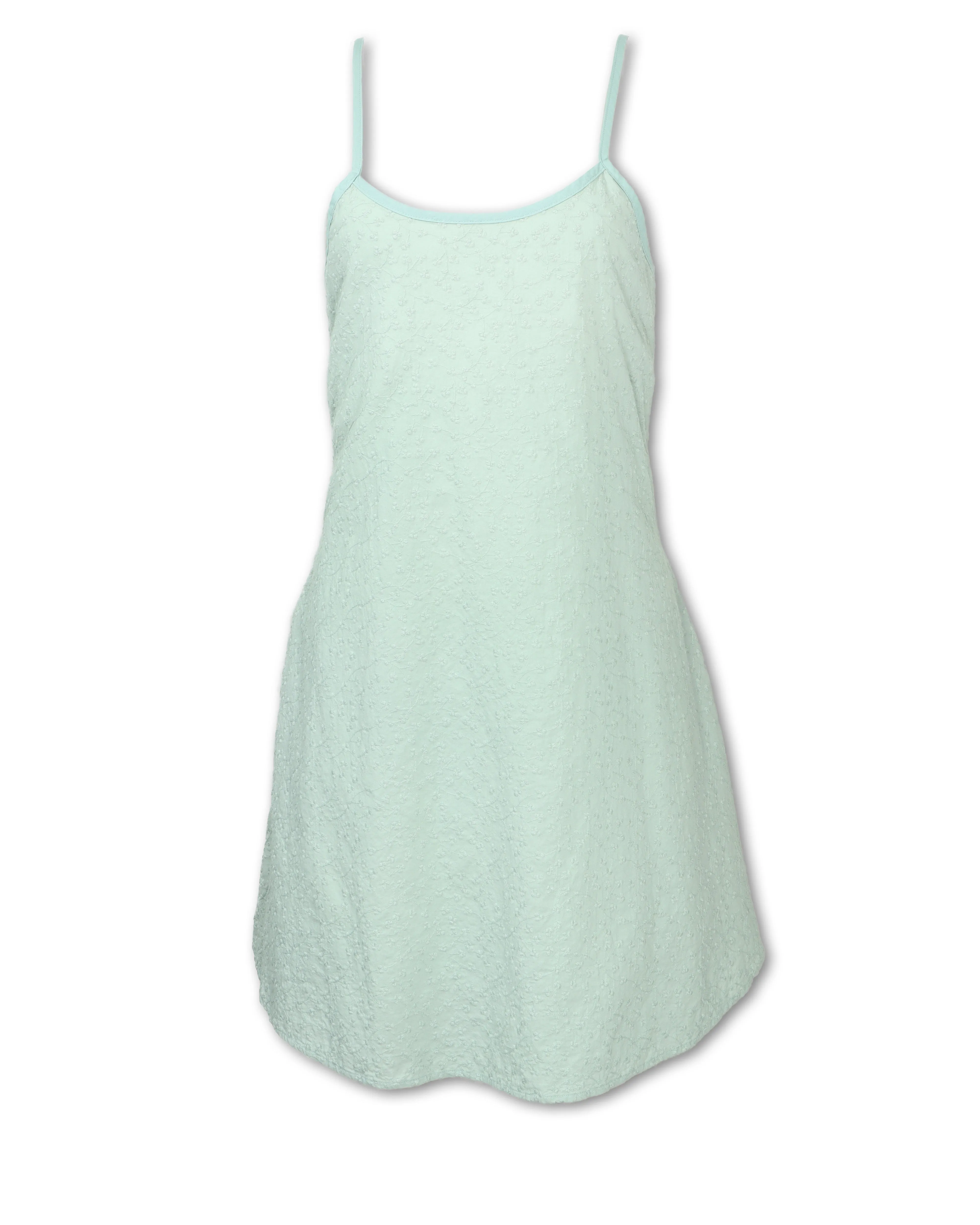 EMBROIDERED SLIP DRESS - SHIPS 3/1/25