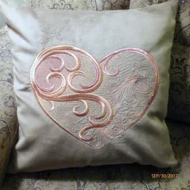 Embroidered Velvet pillow cover, Pillow Covers, velvet pillow