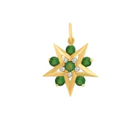 Emerald Star Pendant