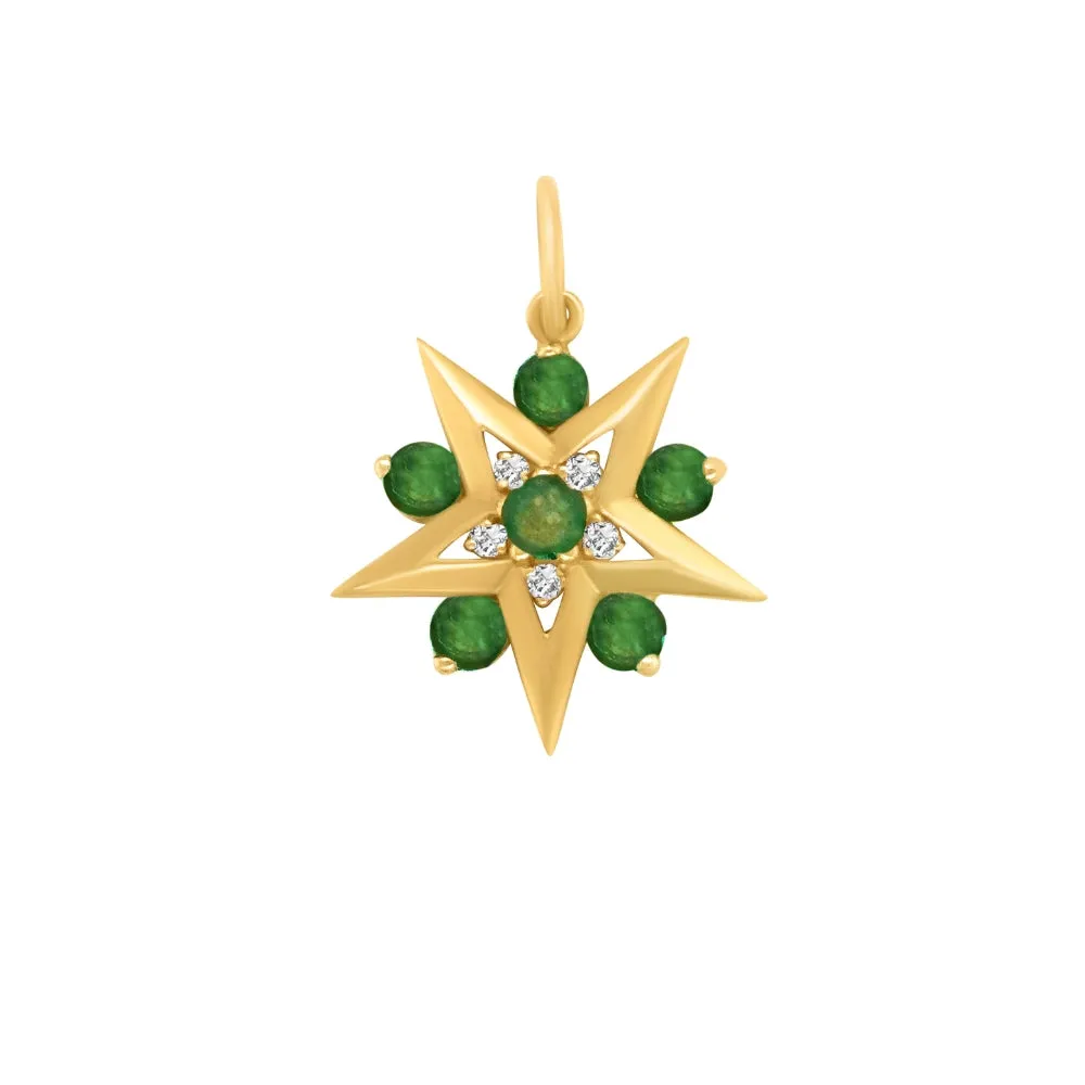 Emerald Star Pendant