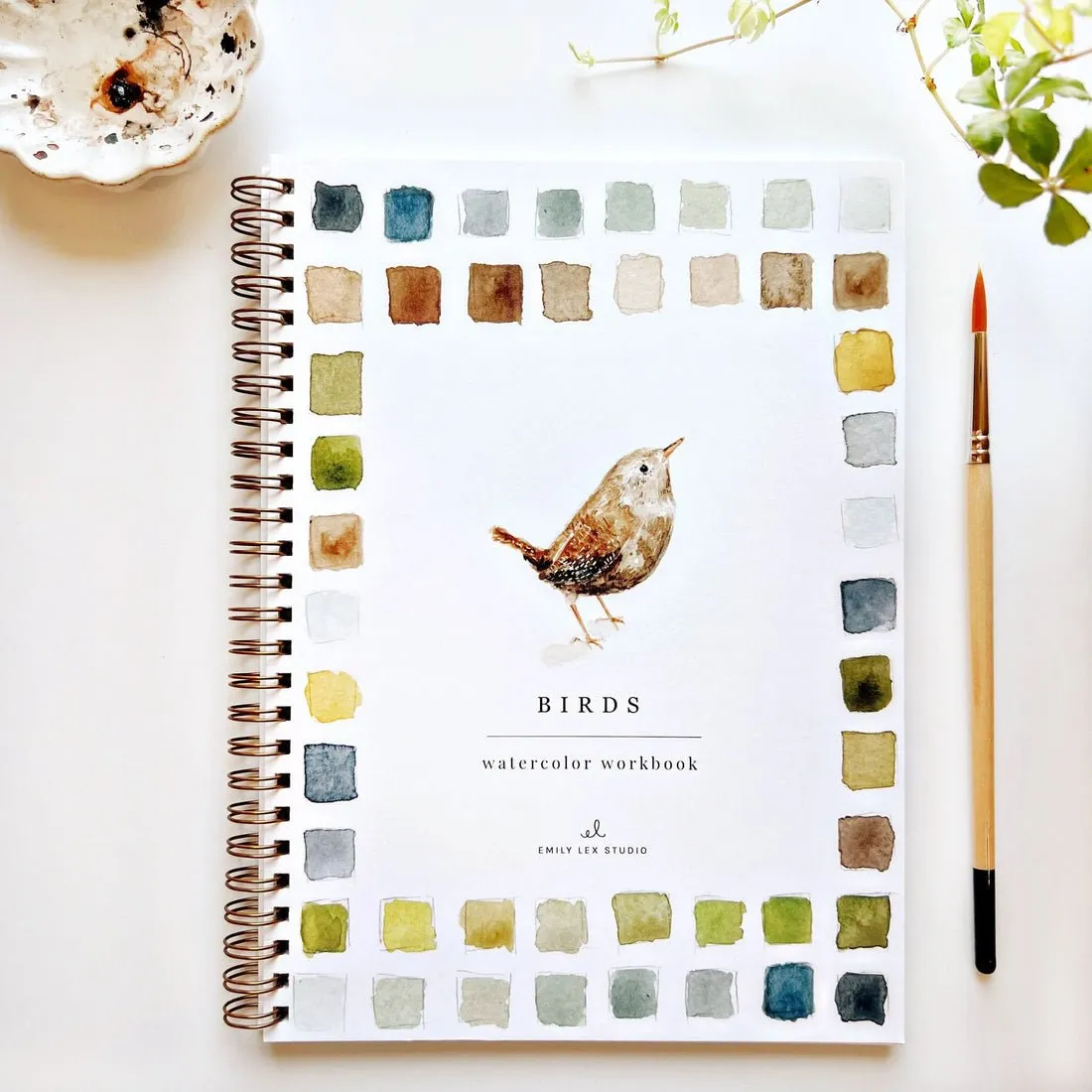 Emily Lex watercolor workbooks