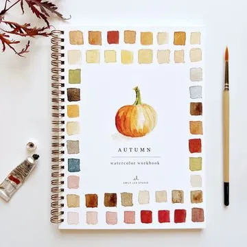 Emily Lex watercolor workbooks