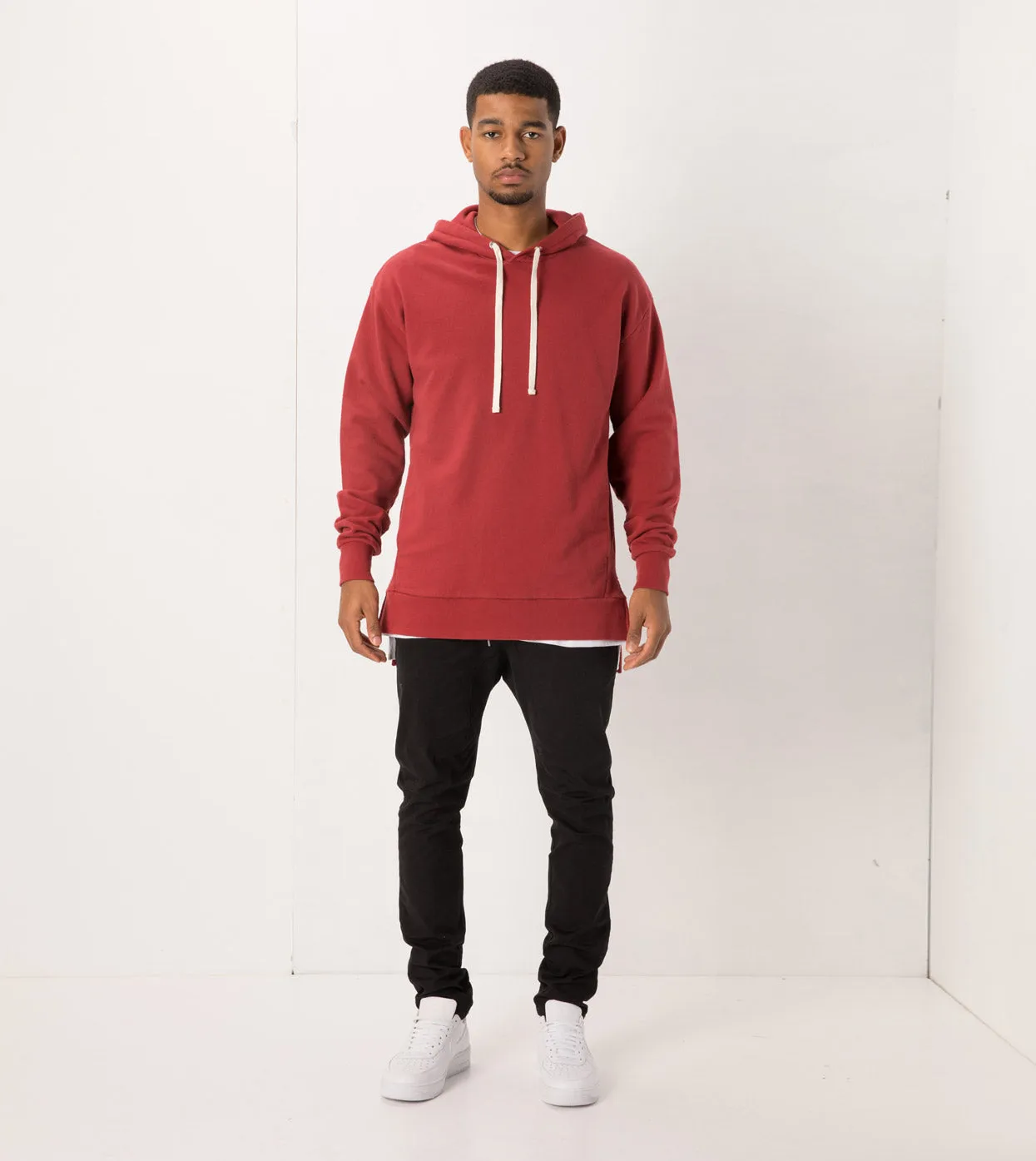 Flintlock Hood Sweat Dk Cherry