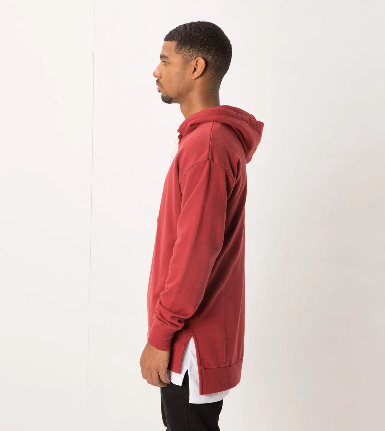 Flintlock Hood Sweat Dk Cherry