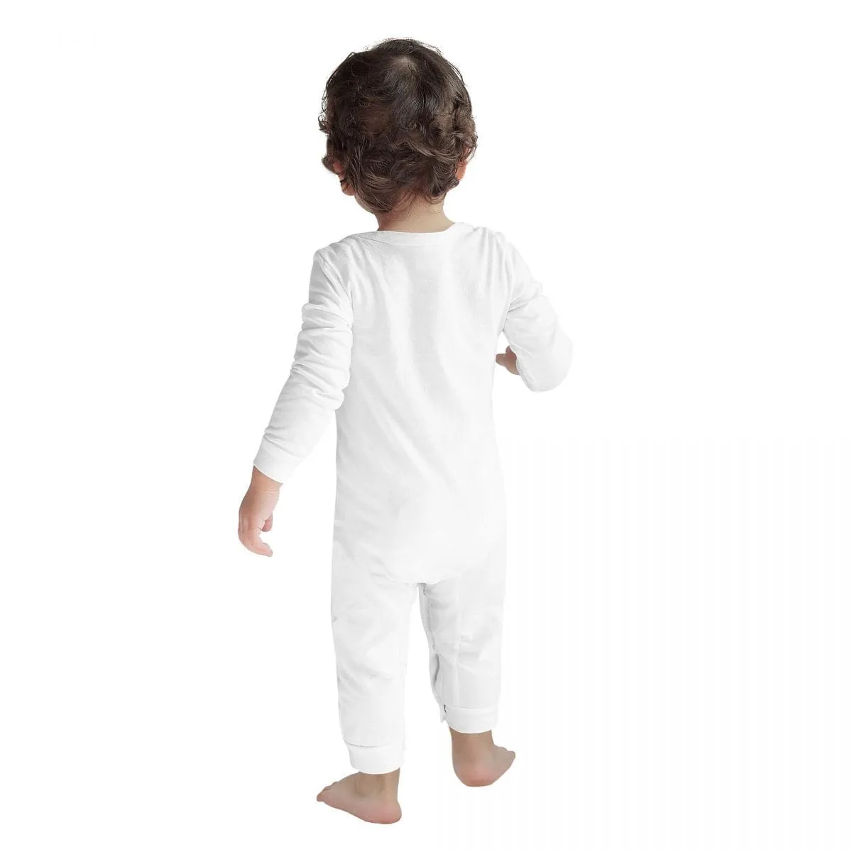 #For 6M-2T-Custom Seamless Face Baby Long Sleeve Rompers 100% Organic Cotton Jumpsuit One-piece Coverall and Layette Set