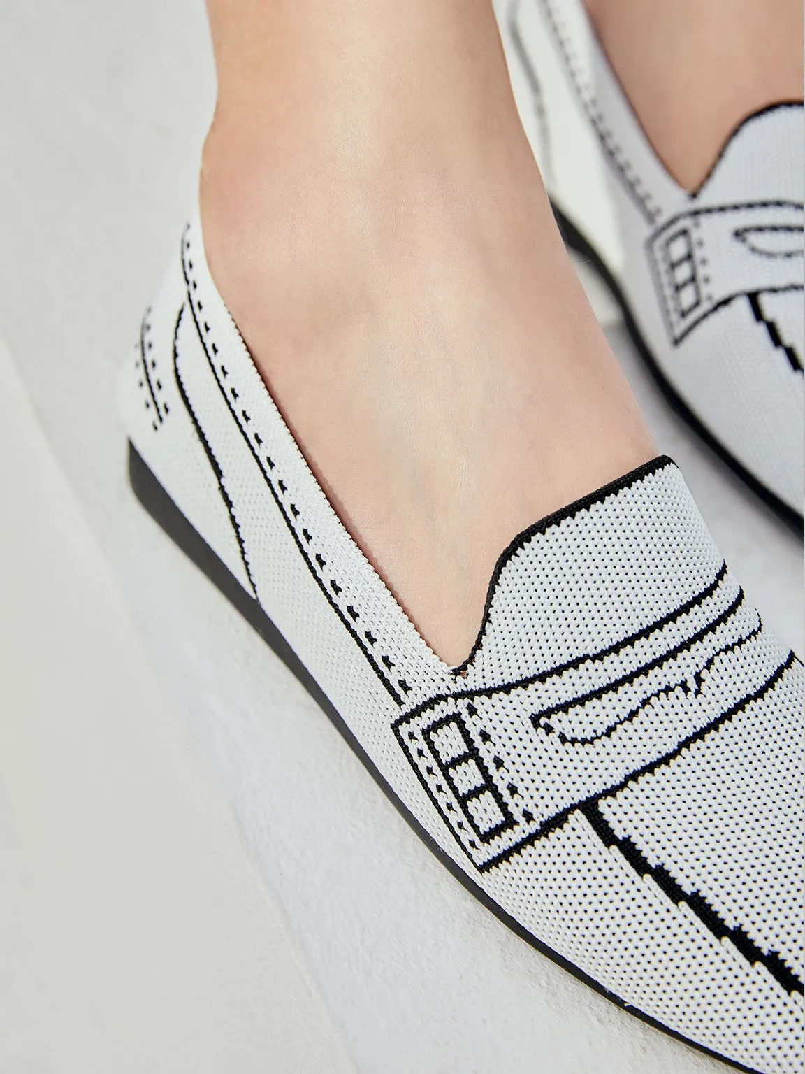 Fun Print Loafers