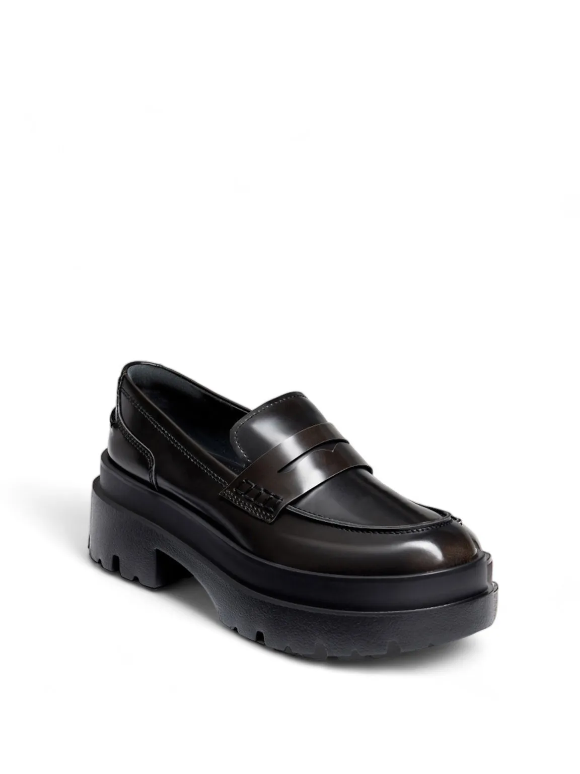 Glossy Slip-on Pop Loafer