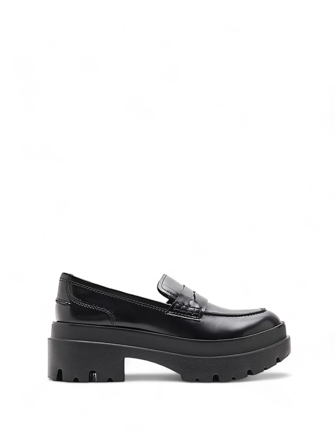 Glossy Slip-on Pop Loafer