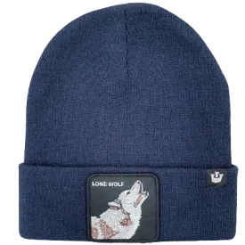 Goorin Bros - Animal Beanie - Lone Wolf - Navy