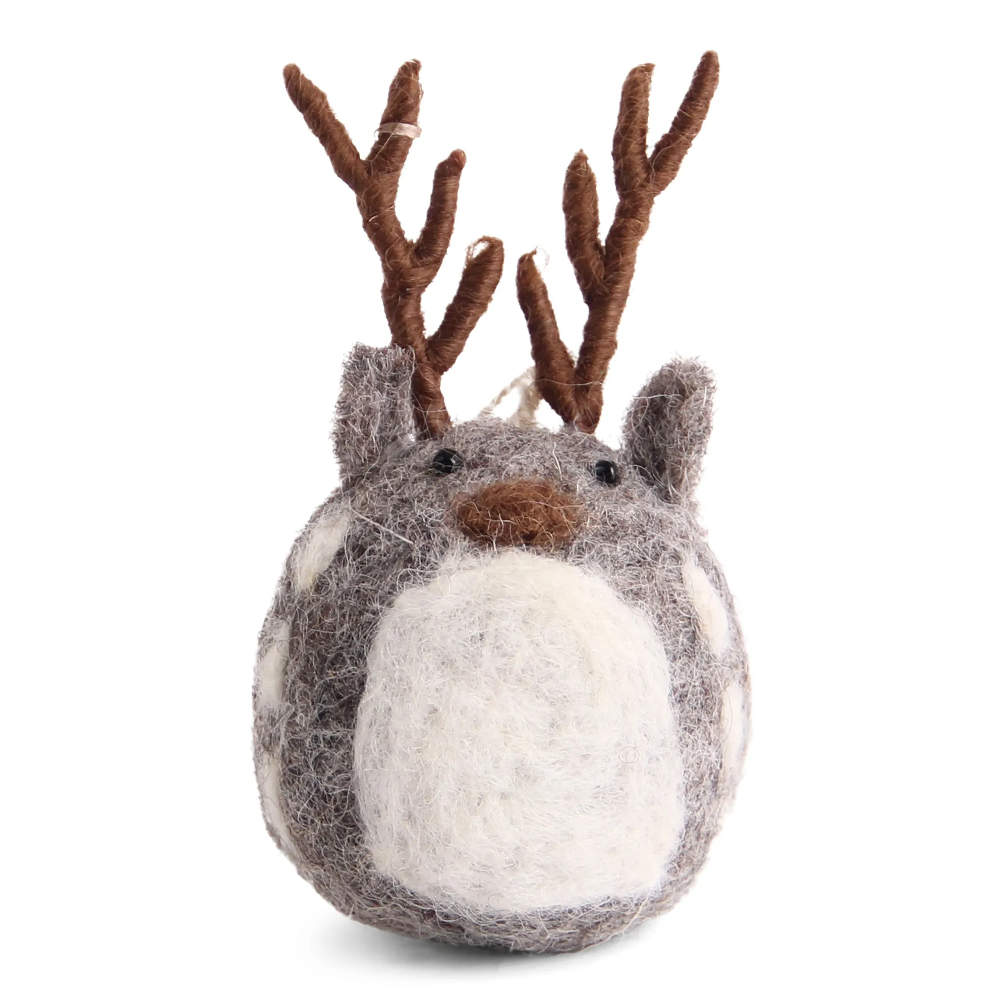 Grey Deer Christmas Ornament by Én Gry & Sif