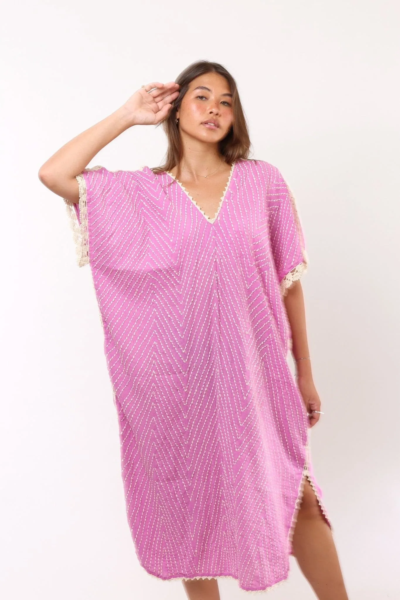 HAND EMBROIDERED KAFTAN MALIA