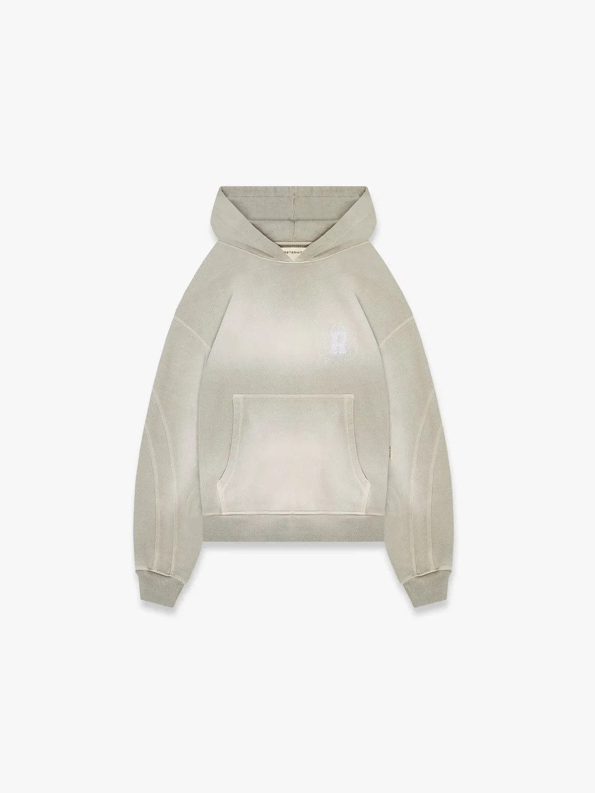 HOODIE WITH BACK POCKET - FADED CREAM