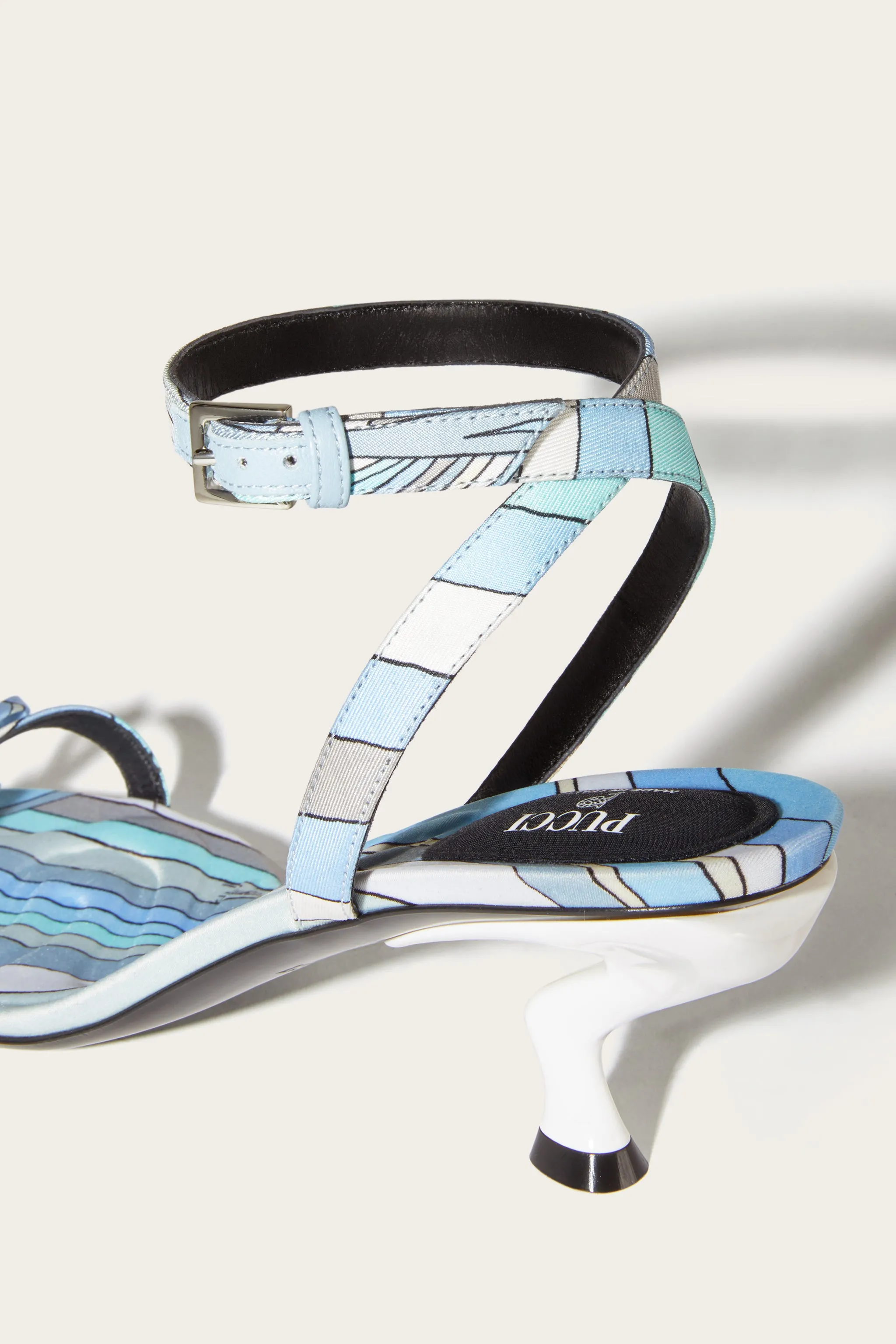 Iride-Print Sandals