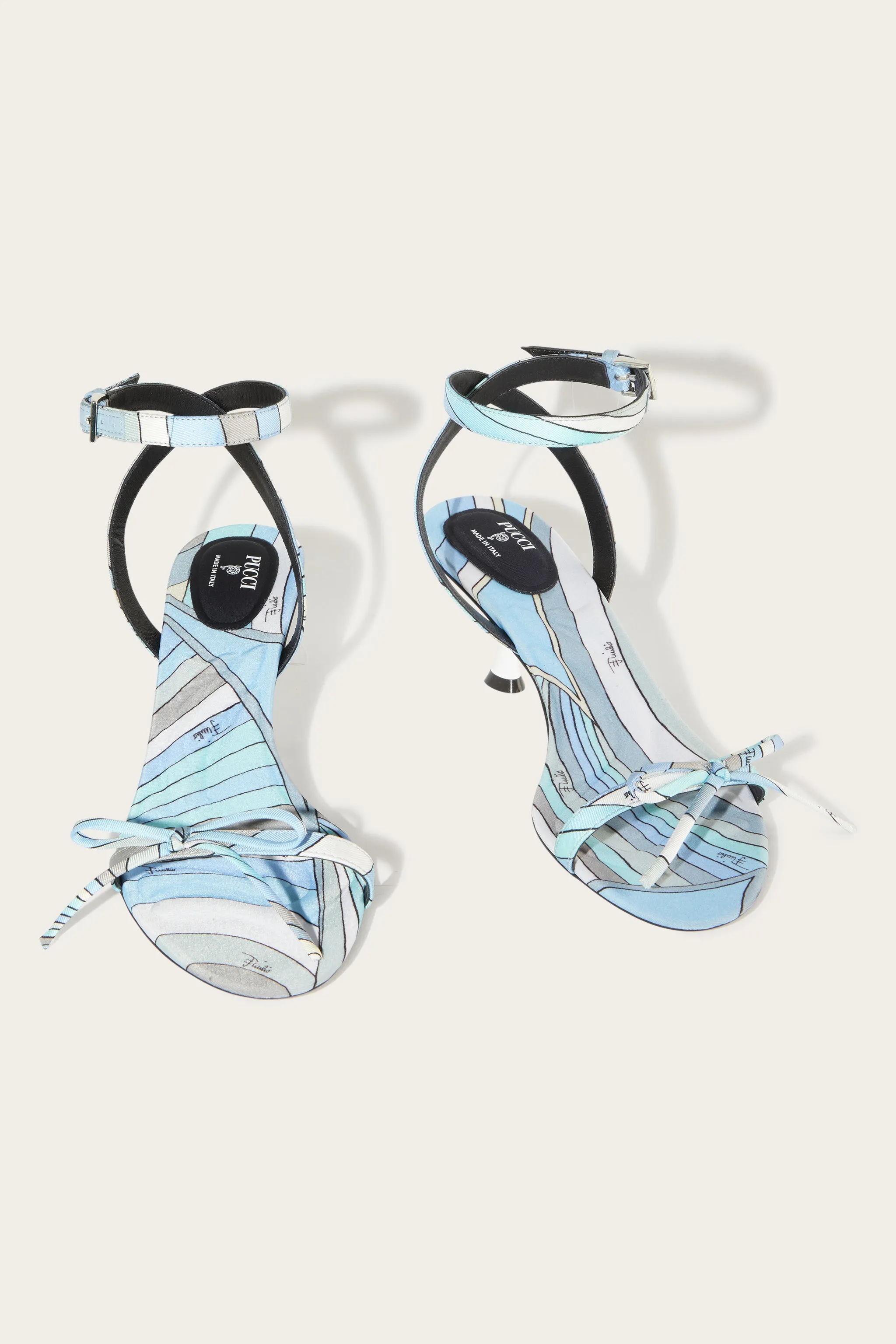 Iride-Print Sandals