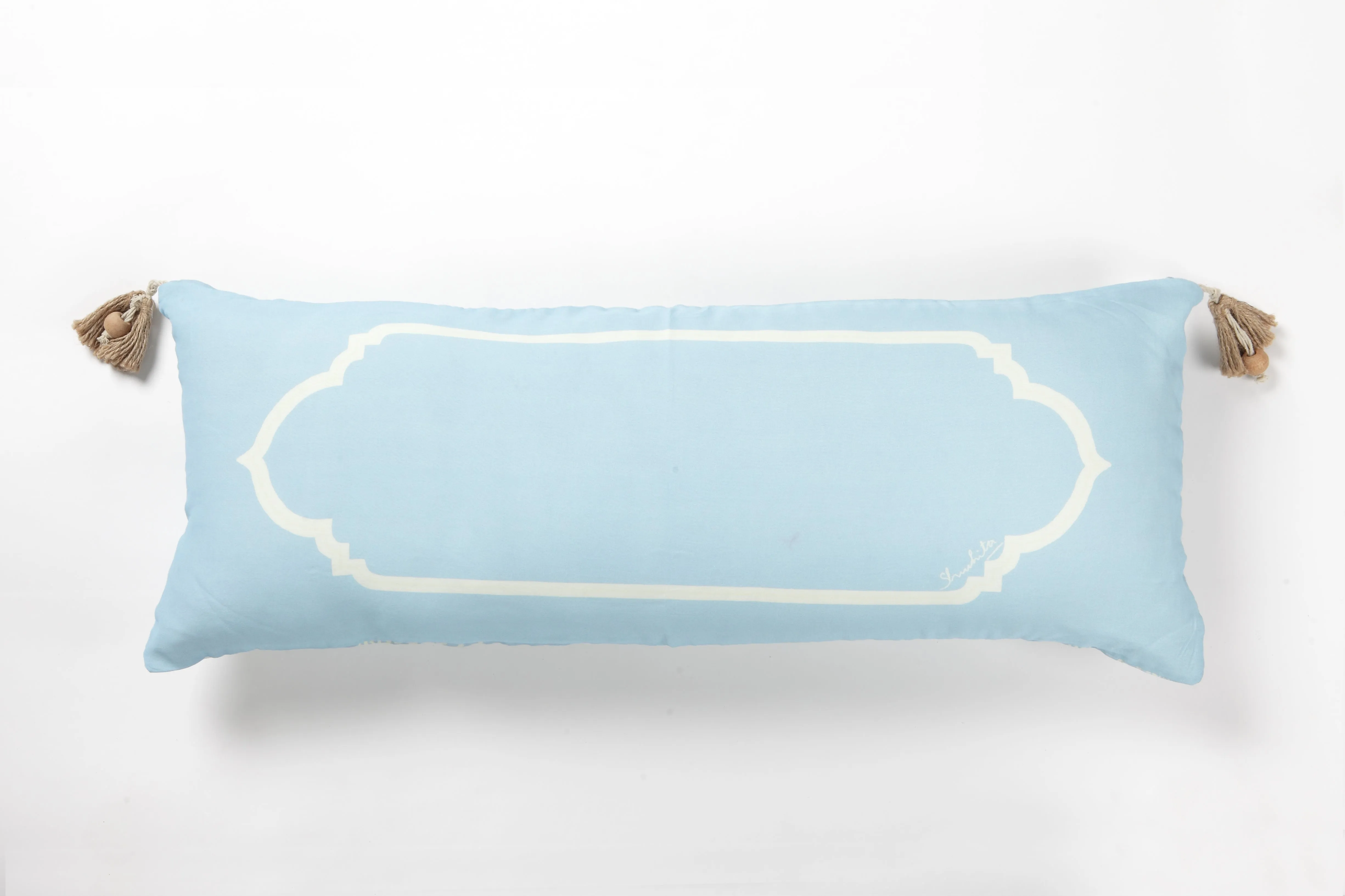 Jharoka AQUA MARINE Reversible Cushion