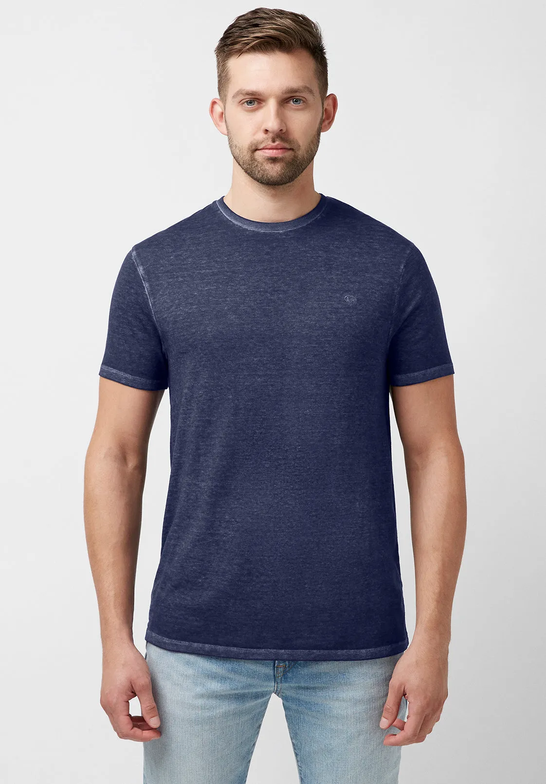 Kathin Faded Navy T-Shirt - BM23968