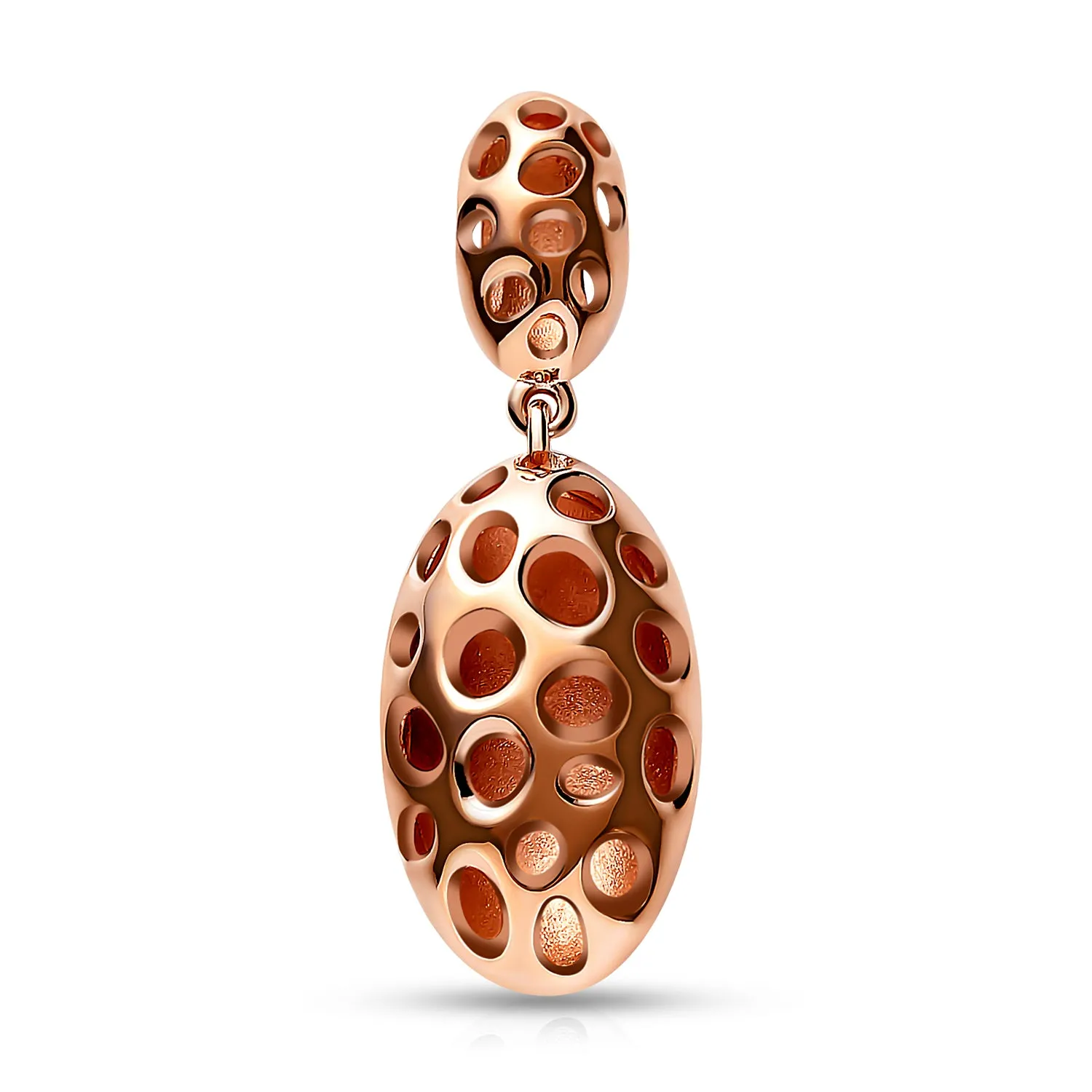 Lattice Pebble Pendant