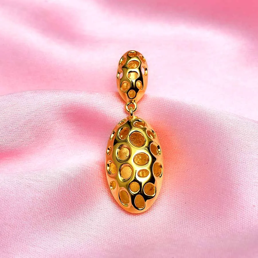 Lattice Pebble Pendant