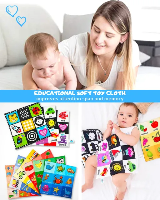 Learning Star - Educational Soft Toy Cloth