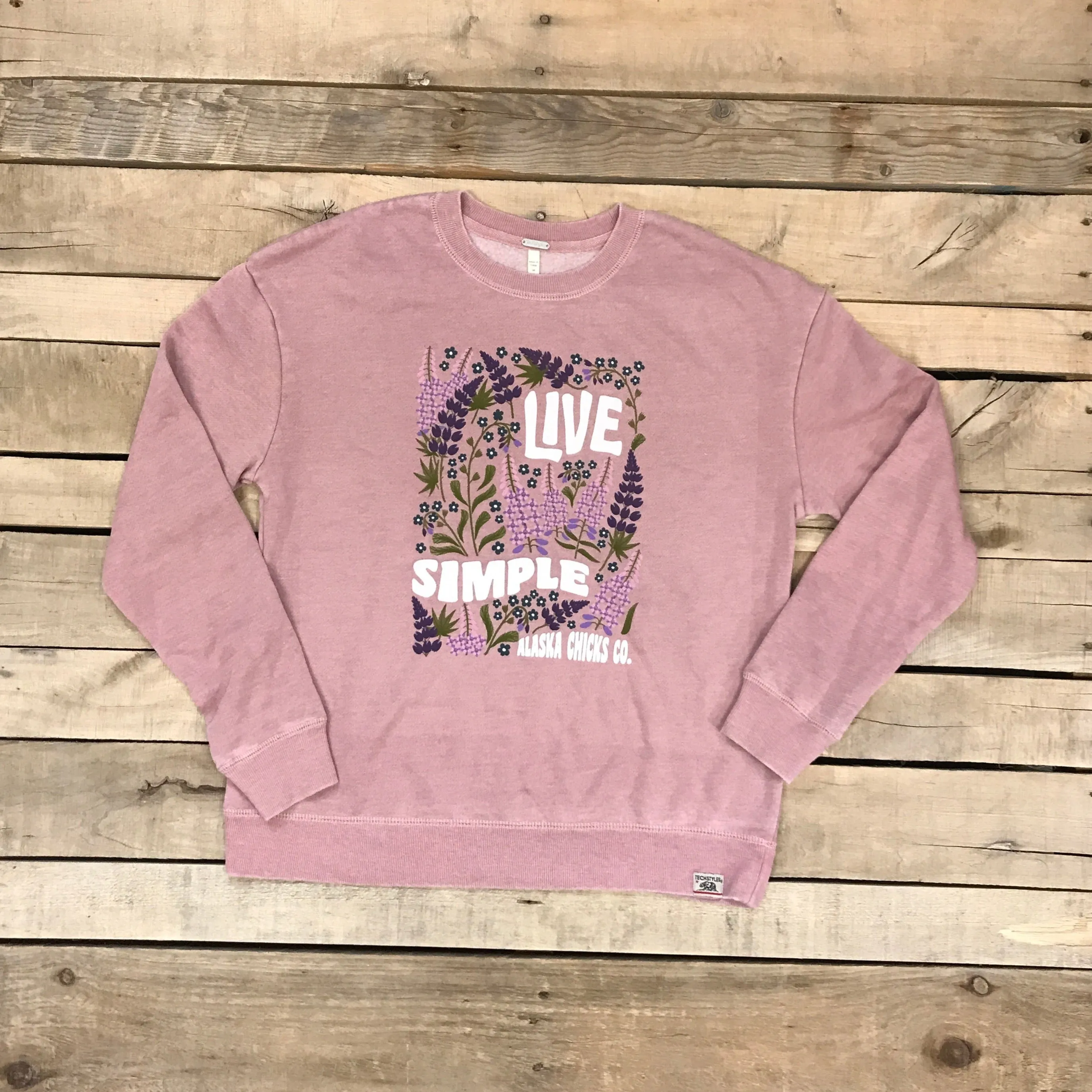 Live Simple Wildflower Crewneck