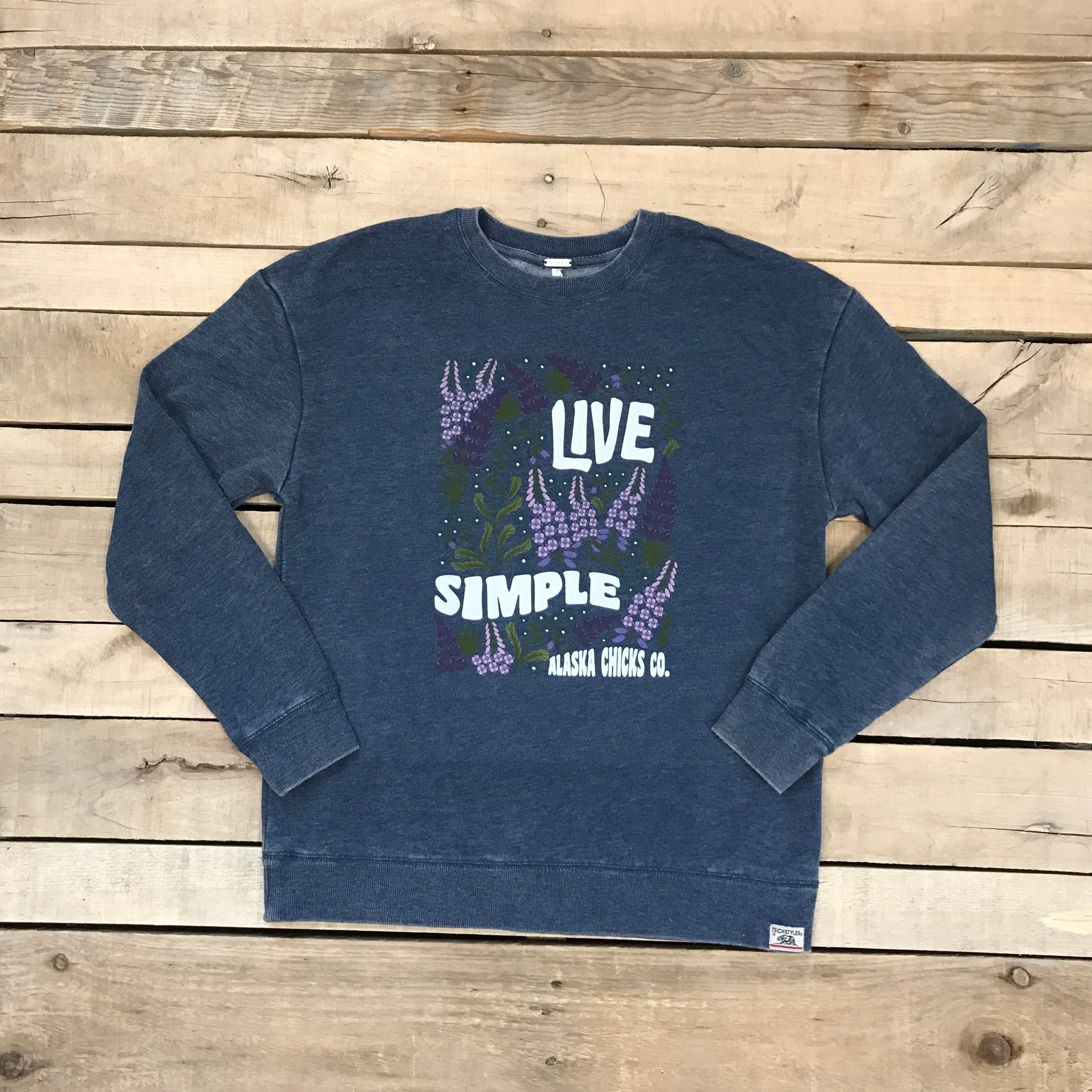 Live Simple Wildflower Crewneck