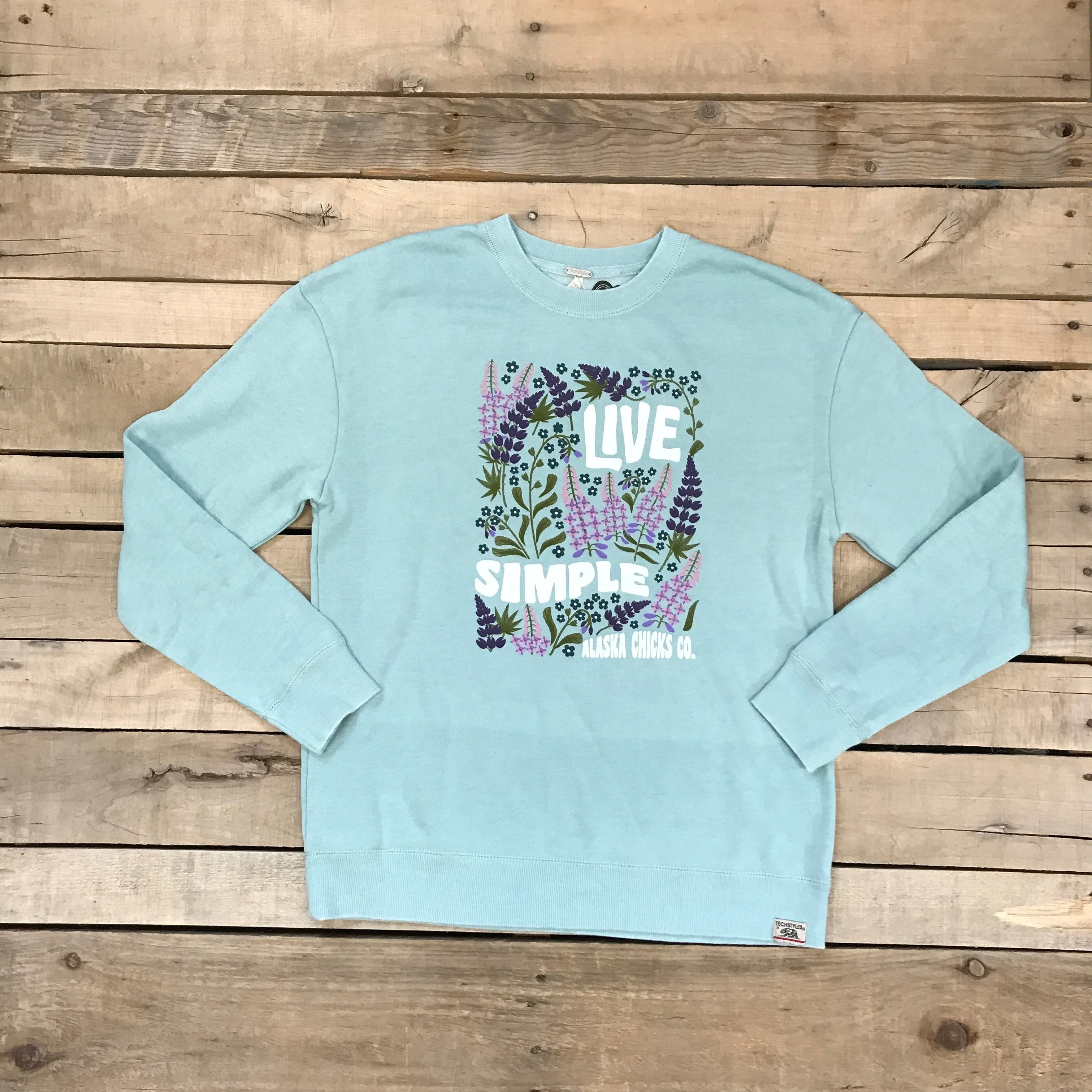 Live Simple Wildflower Crewneck