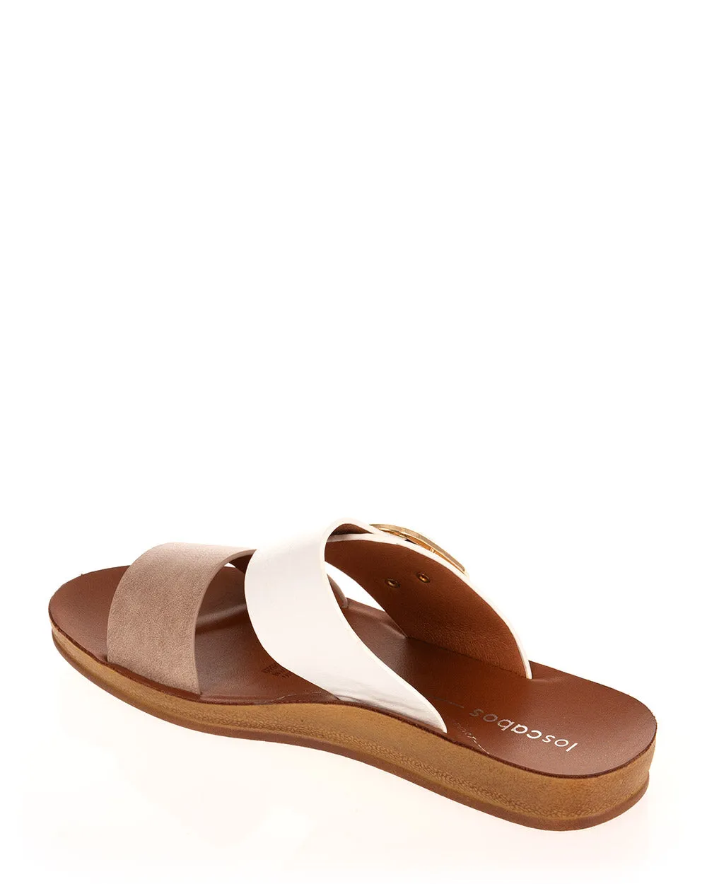 Los Cabos Doti Taupe/White