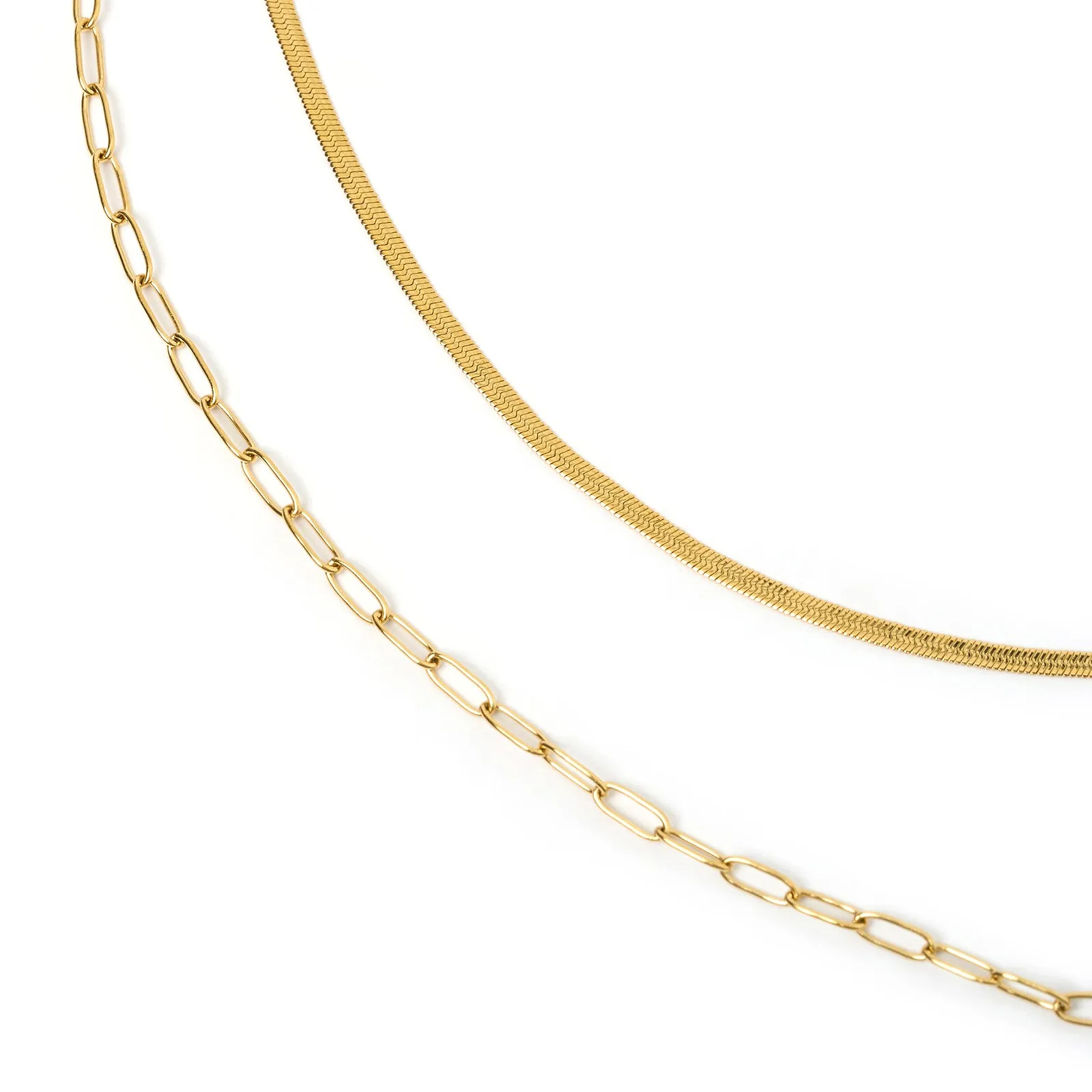 Louie Gold Necklace